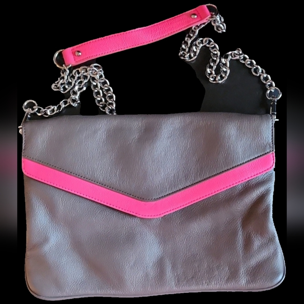 CYNTIA ROWlEY dark dune zinnia soft  genuine leather Crossbody bag